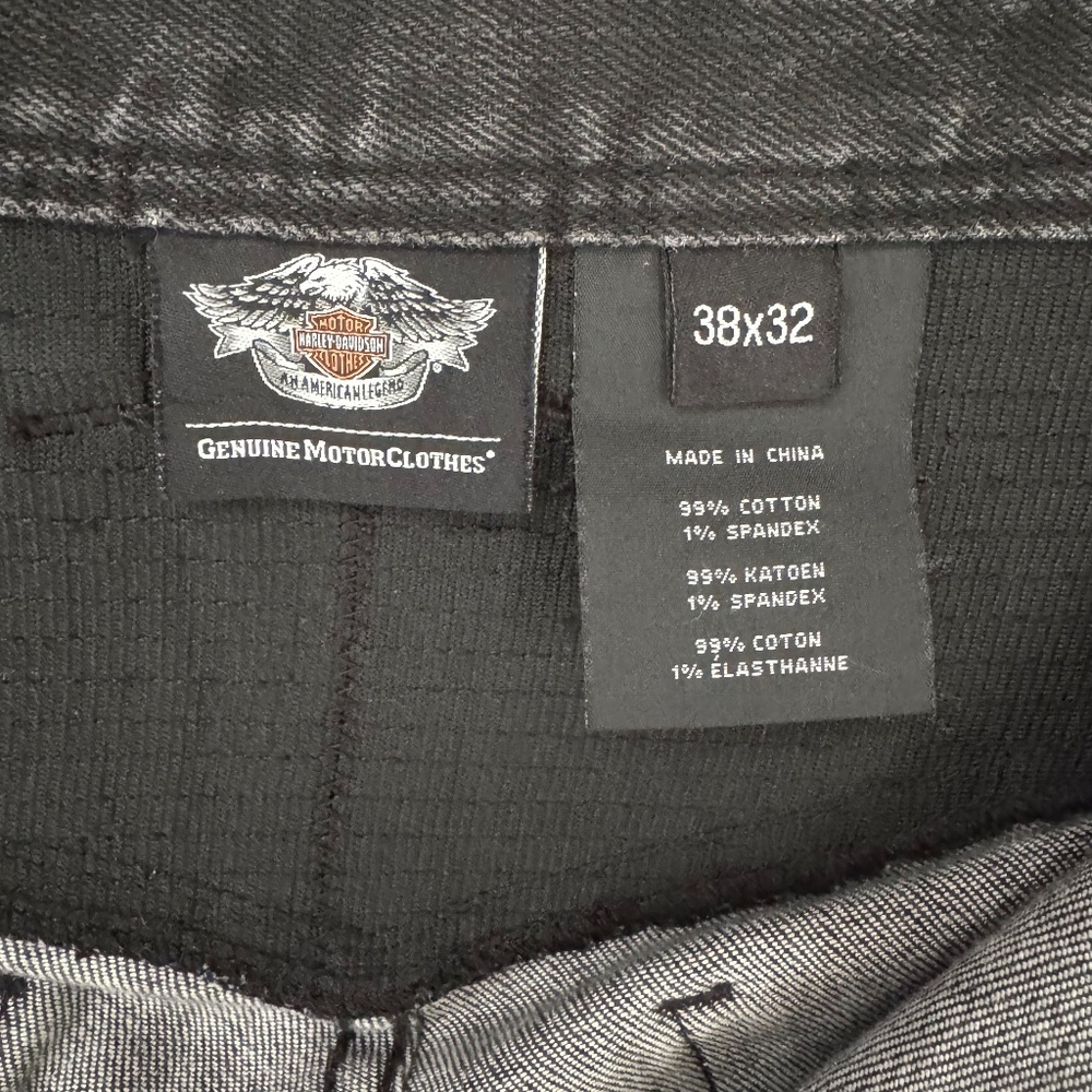 Harley Davidson Rider Jeans Size 38x32 - Picture 6 of 6